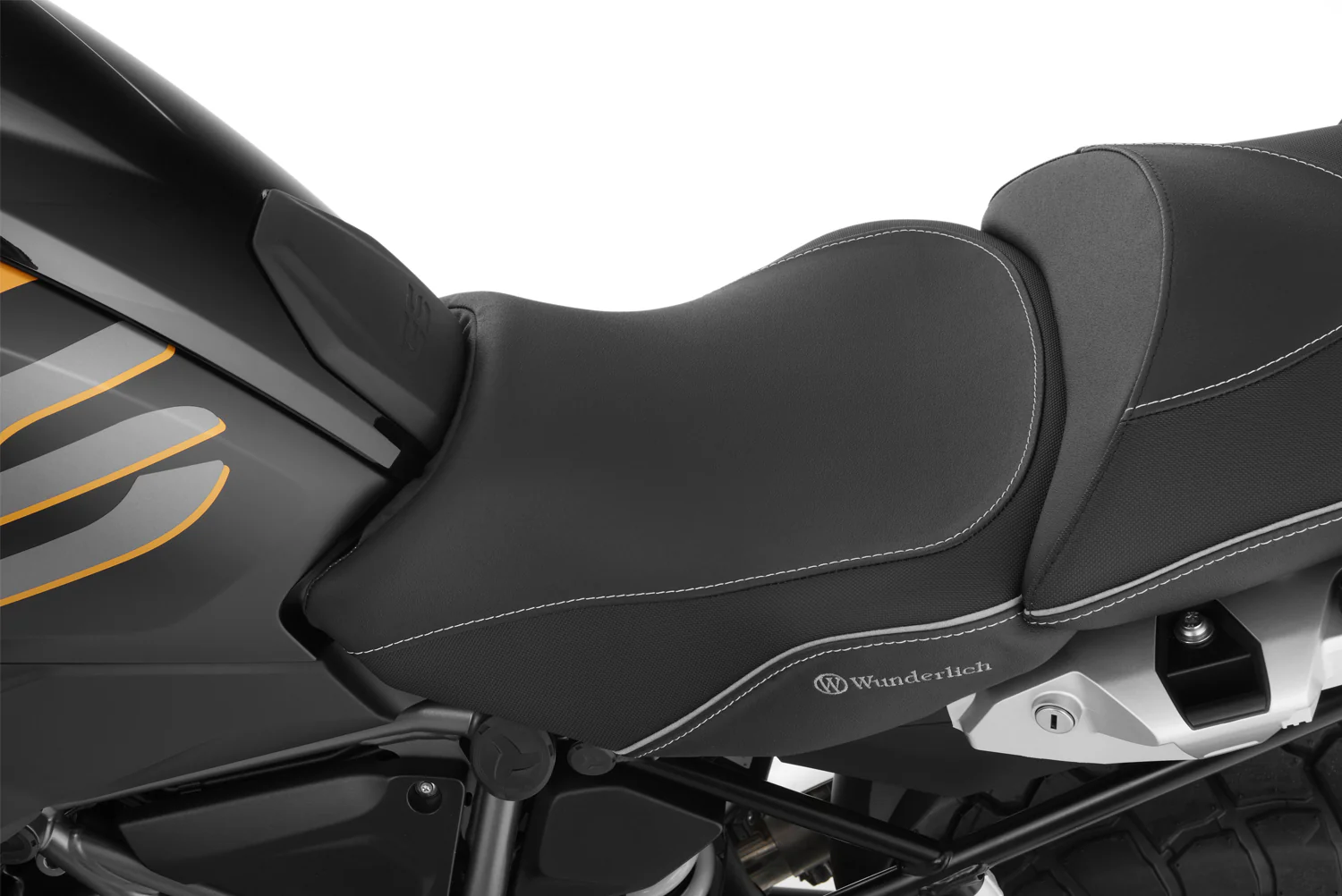 Wunderlich Rider Seat Aktivkomfort with Heating Standard | Black | BMW R 1250 GS