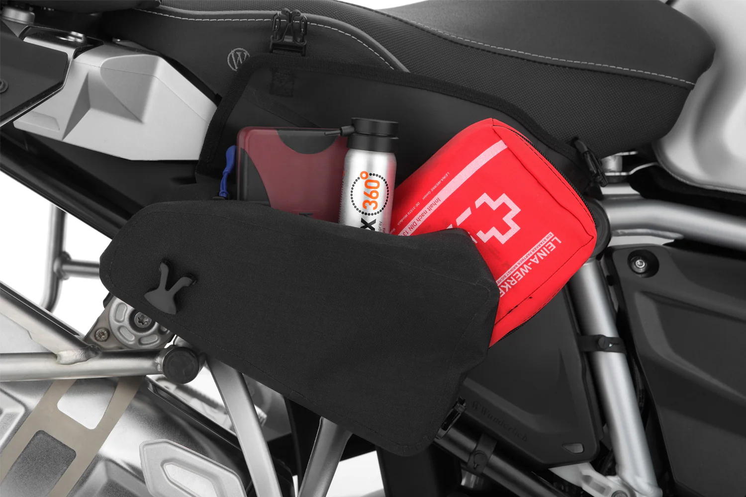 Wunderlich Side Bags Drybag For Frame Covers | Black | BMW R 1250 GS - Image 3
