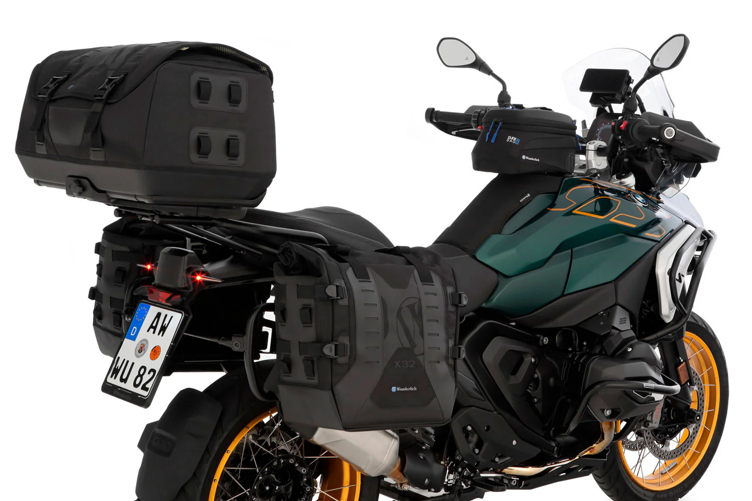 Wunderlich Side Bags X-bags X32 Set | Black | BMW R 1300 GS - Image 9