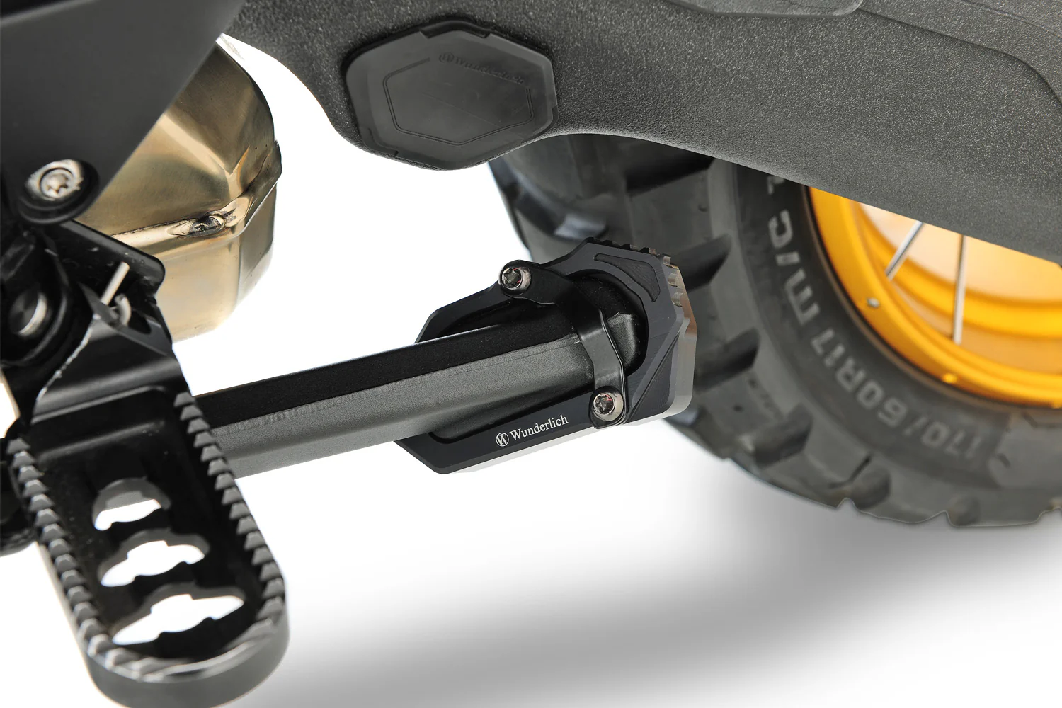 Wunderlich Side Stand Enlarger with Height Increase | Black | BMW R 1300 GS - Image 3