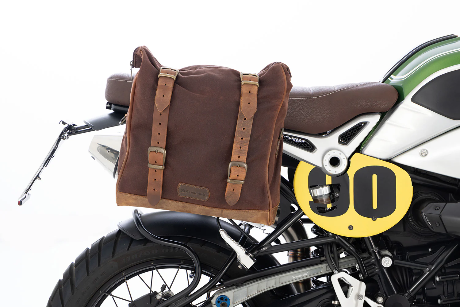 Wunderlich Strap Extension For Mammut Side Bag | Brown | BMW R nineT - Image 2