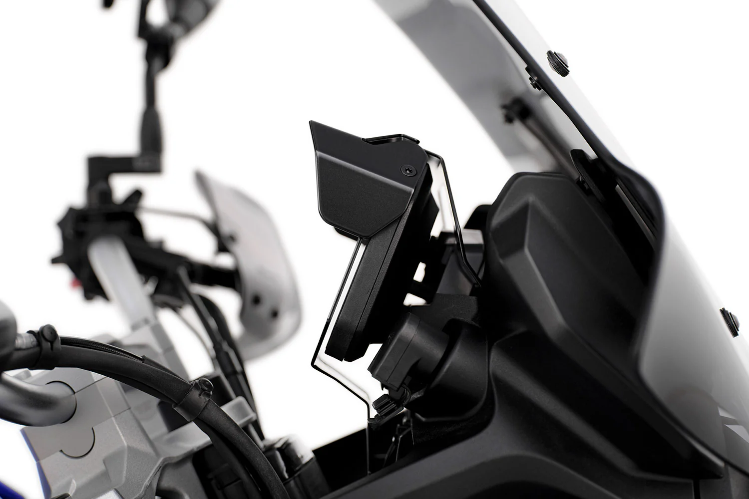 Wunderlich Sun Visor for TFT Anti-theft Protection Low | Black | BMW R 1300 GS - Image 3