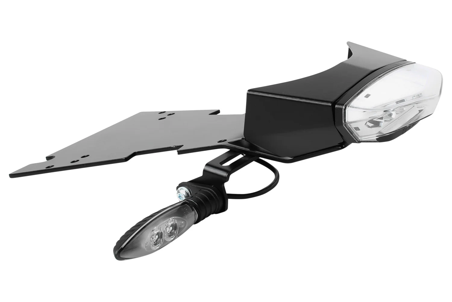 Wunderlich Tail Conversion Low with Holder For Original Rear Light | Black - Image 2