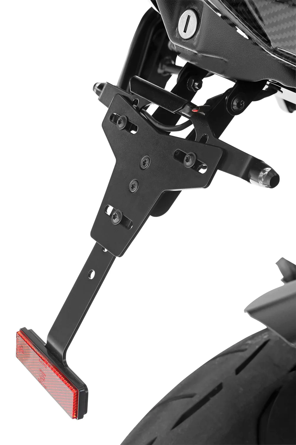 Wunderlich Tail Conversion without Taillight | Black | BMW S 1000 XR - Image 4