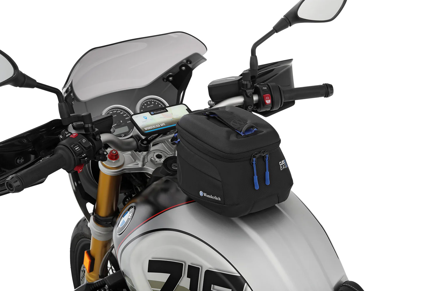 Wunderlich Tank Bag Click Bag 3 | Black | BMW R nineT - Image 9
