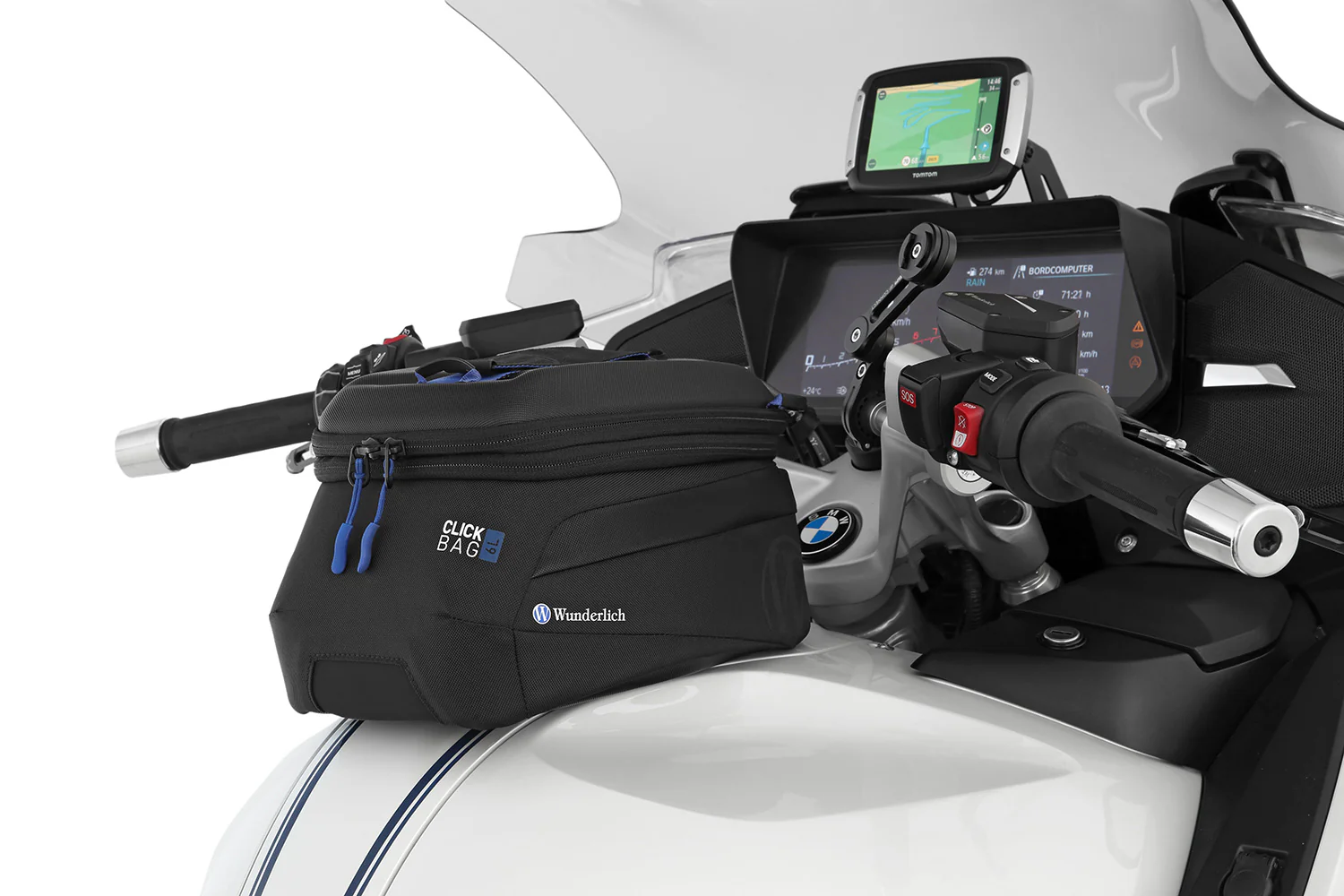 Wunderlich Tank Bag Click Bag 6 | Black - Image 8