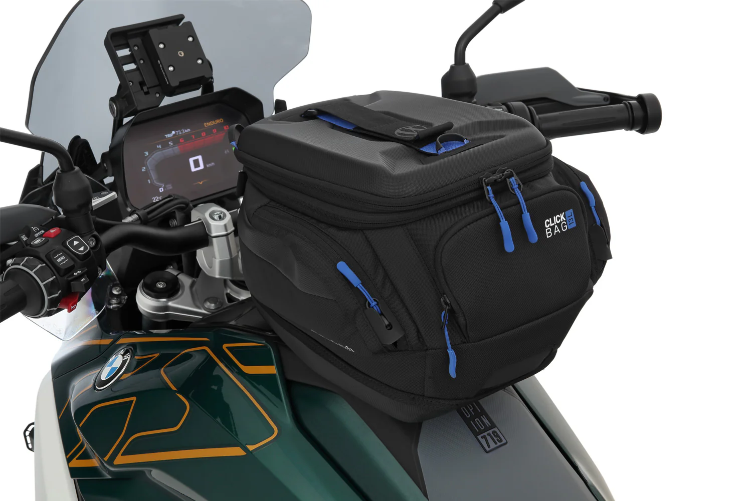 Wunderlich Tank Ring for Tank Bag Click Bag | Black | BMW R 1300 GS - Image 4