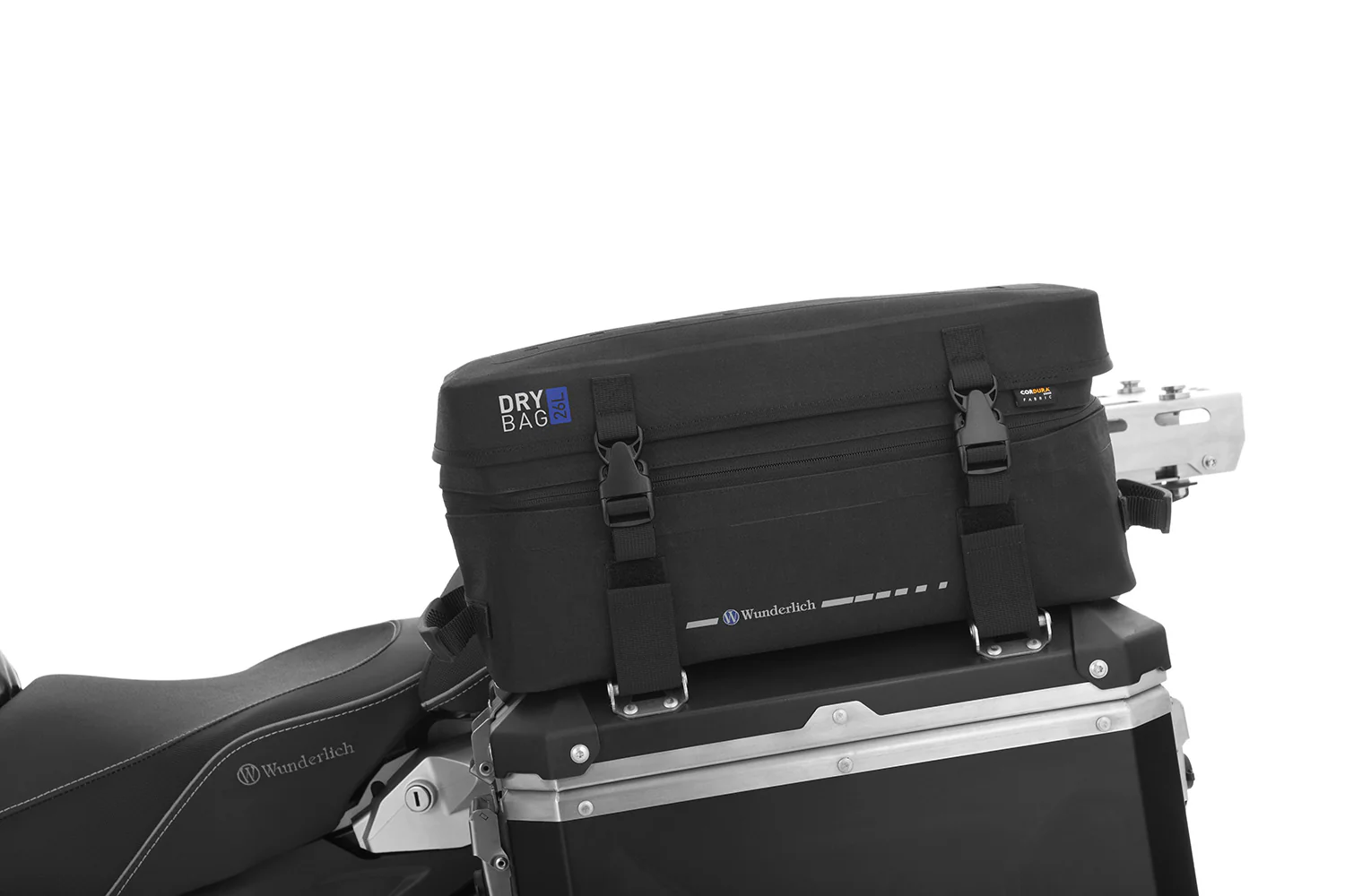 Wunderlich Top Case Bag Elephant Drybag Left | Black | BMW F 650 GS - Image 8