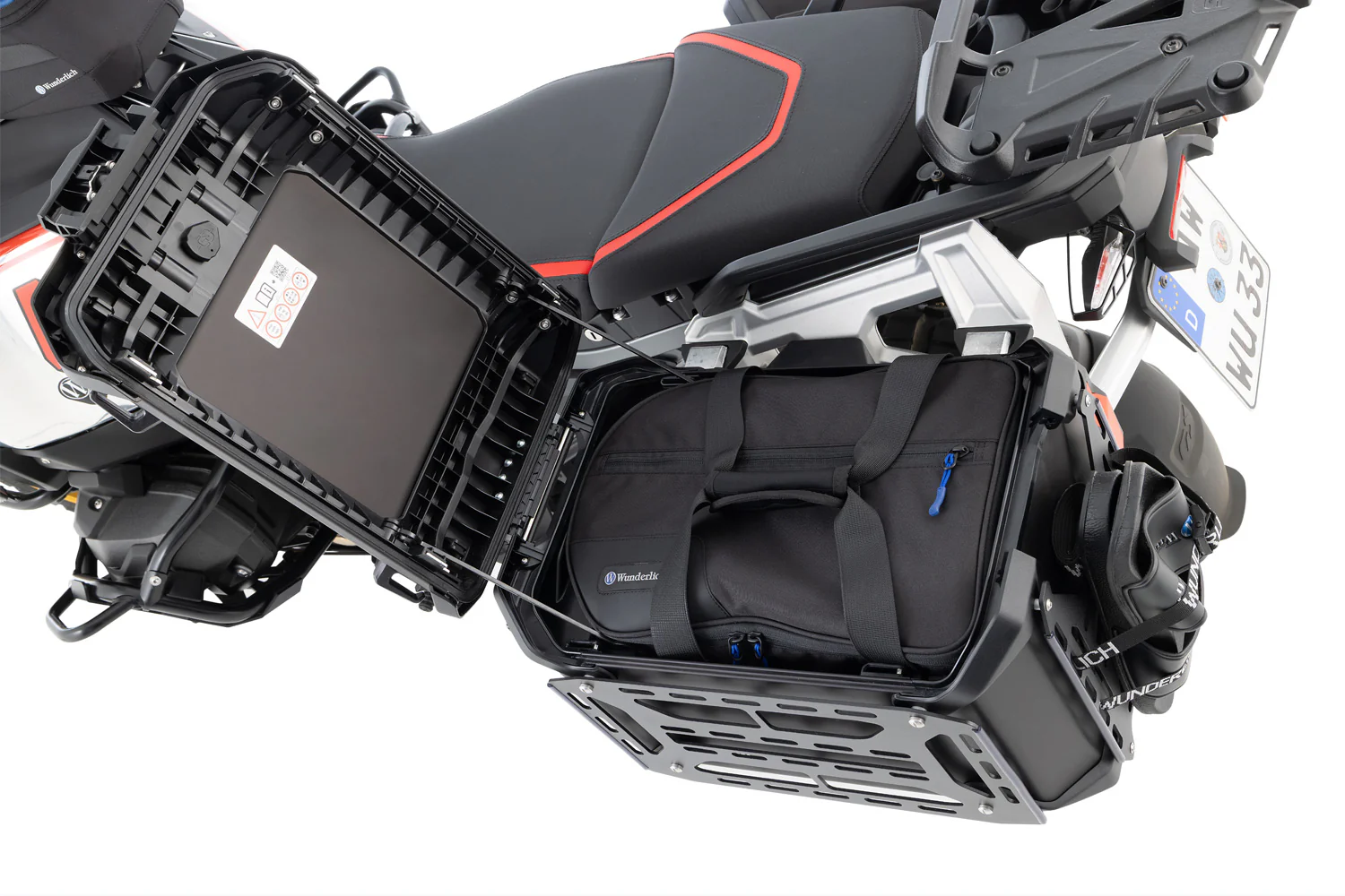 Wunderlich Toploader Inner Bags For Original Cases Set | Black | BMW R 1300 GS Adventure - Image 6