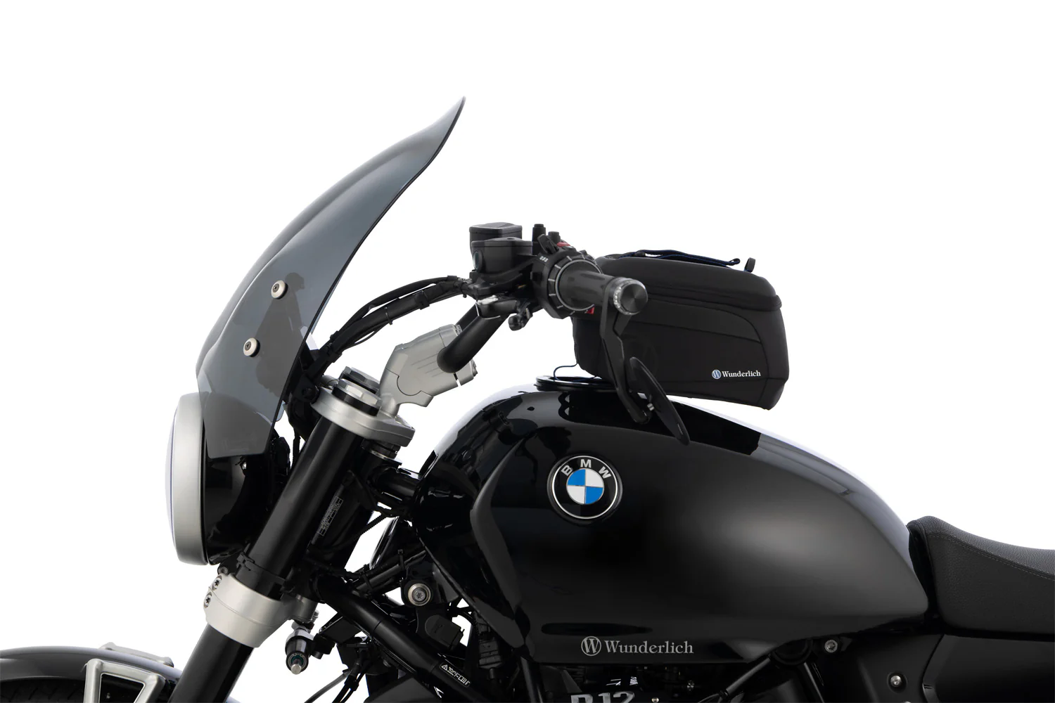 Wunderlich Touring Windshield 70th-Roadster | Light Smoke | BMW R 12 - Image 5