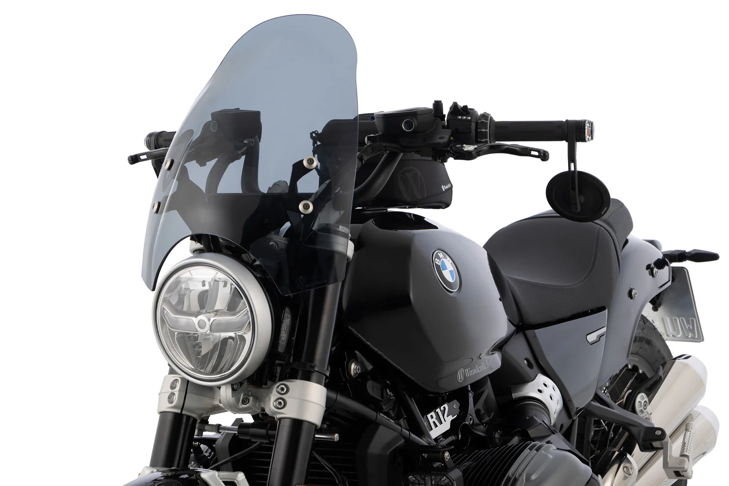 Wunderlich Touring Windshield 70th-Roadster | Light Smoke | BMW R 12 - Image 6