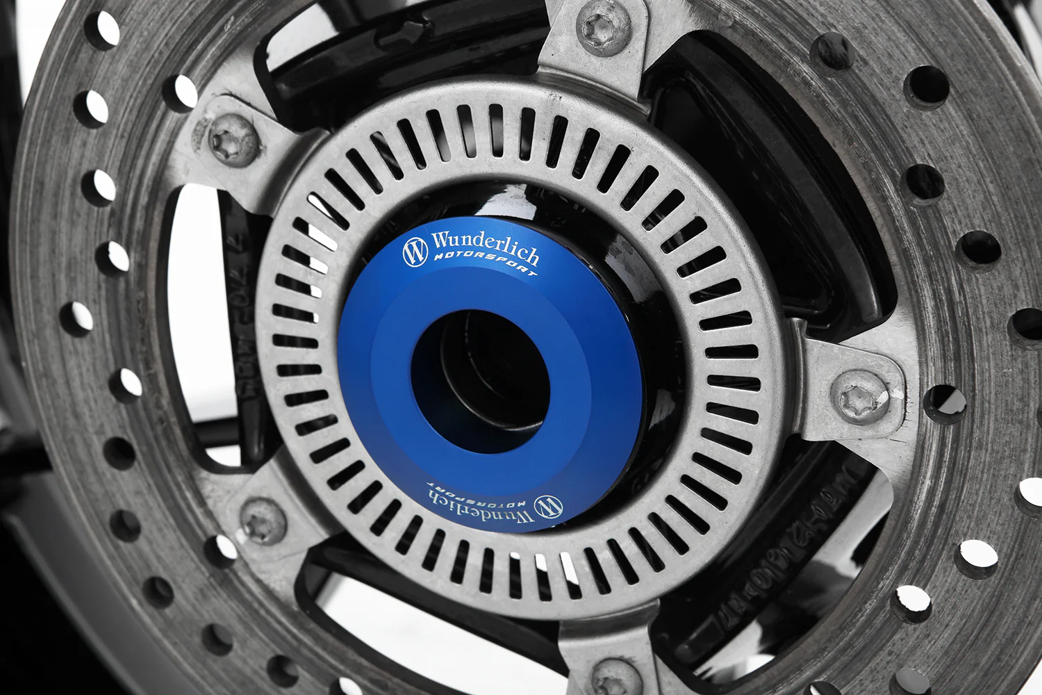 Wunderlich Trackday Back Wheel Spacing Sleeve Brake Side | Blue | BMW S 1000 XR