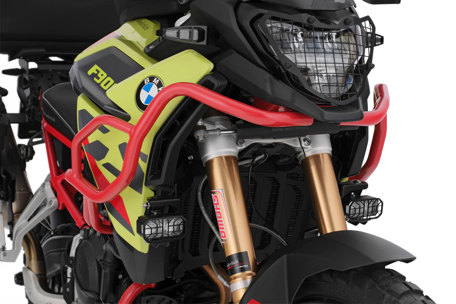Wunderlich Ultimate Tank Protection Bar | Red | BMW F 900 GS - Image 6