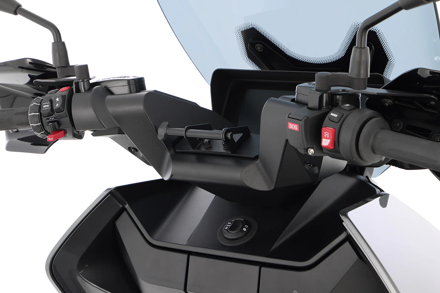 Wunderlich Universal Device Carrier | Black | BMW CE 04