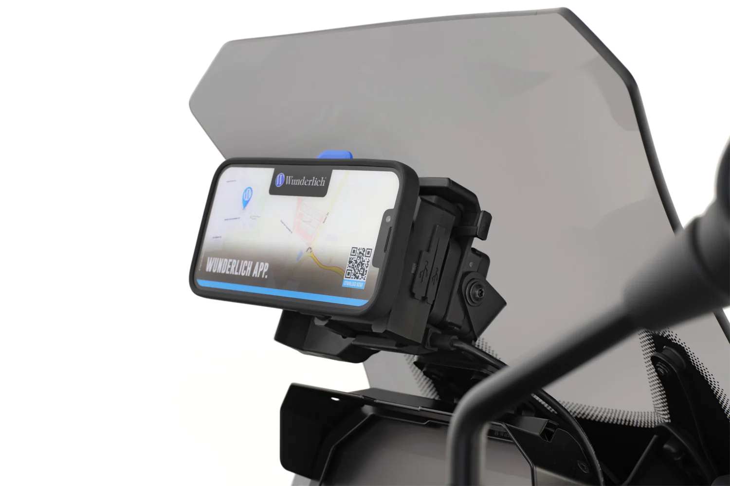 Wunderlich USB Charging Box with Quad Lock Adapter | Black | BMW R nineT - Image 6