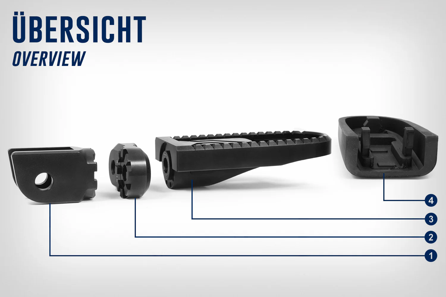 Wunderlich Vario Footrest Evo1 Pair | Black | BMW R nineT - Image 5