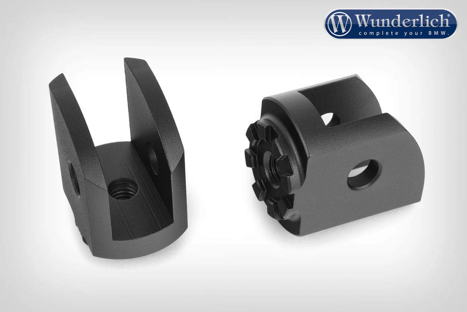 Wunderlich Vario Joint Passenger Evo1 Set | Black | BMW R nineT