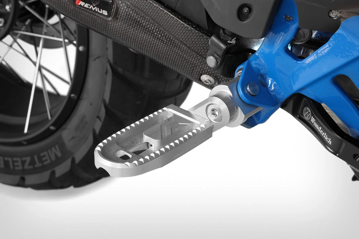 Wunderlich Vario Joint Rider Evo1 Pair | Silver | BMW R 1300 GS - Image 2