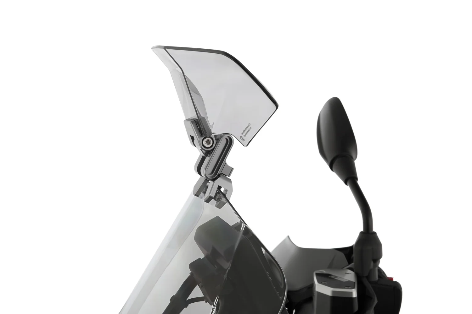 Wunderlich Windshield Extension Vario-ergo 3D+ | Light Smoke | BMW R 1300 GS - Image 3