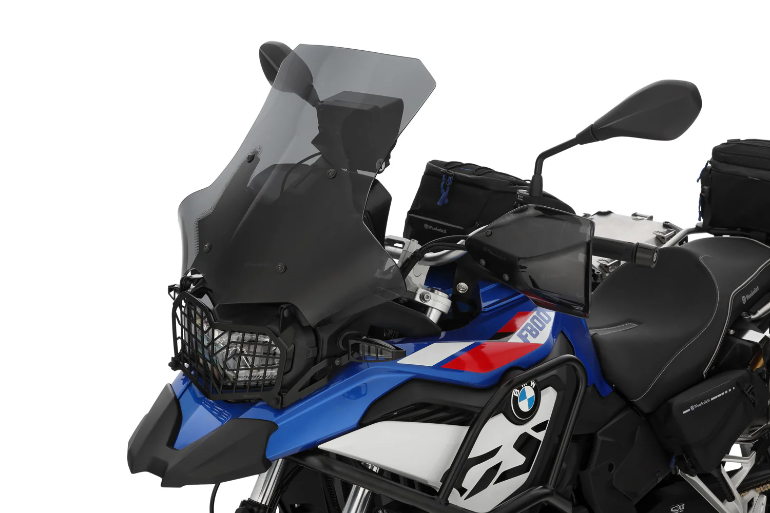 Wunderlich Windshield Marathon Carrier Long 160mm | Light Smoke | BMW F 750 GS - Image 4