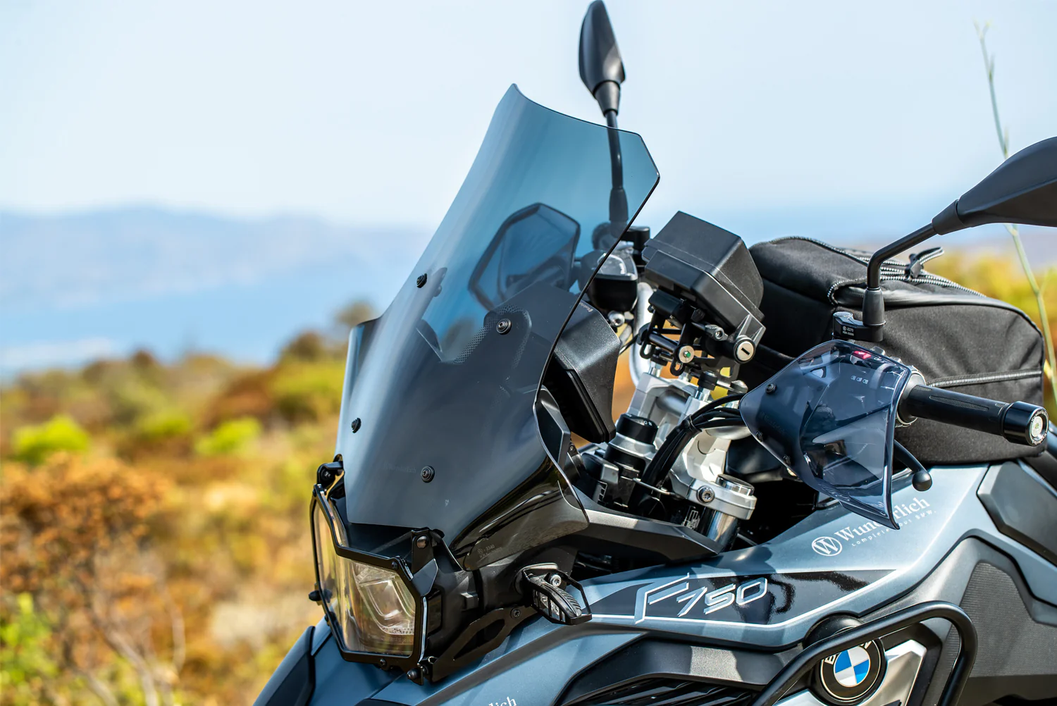 Wunderlich Windshield Marathon Carrier Short 115mm | Clear | BMW F 750 GS - Image 5