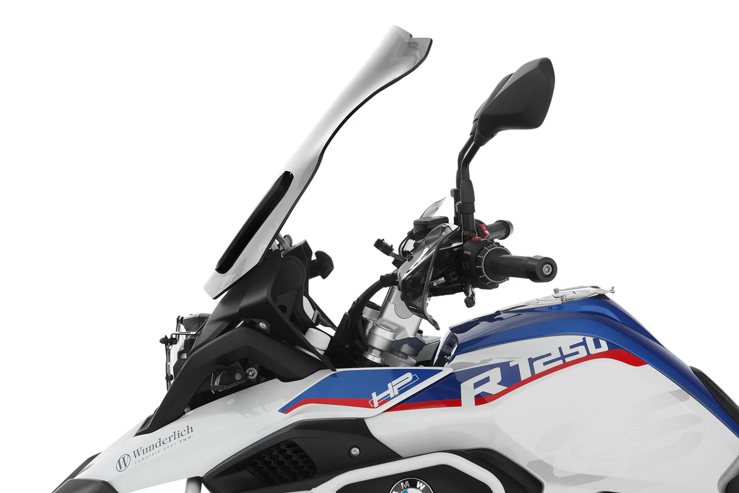 Wunderlich Windshield Marathon | Light Smoke | BMW R 1250 GS Adventure - Image 6