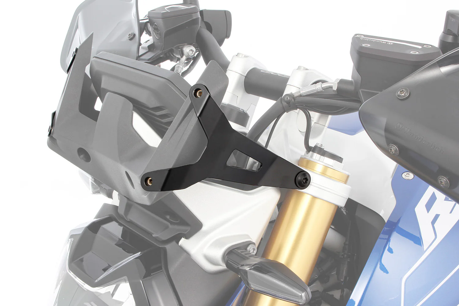 Wunderlich Windshield Reinforcement | Black