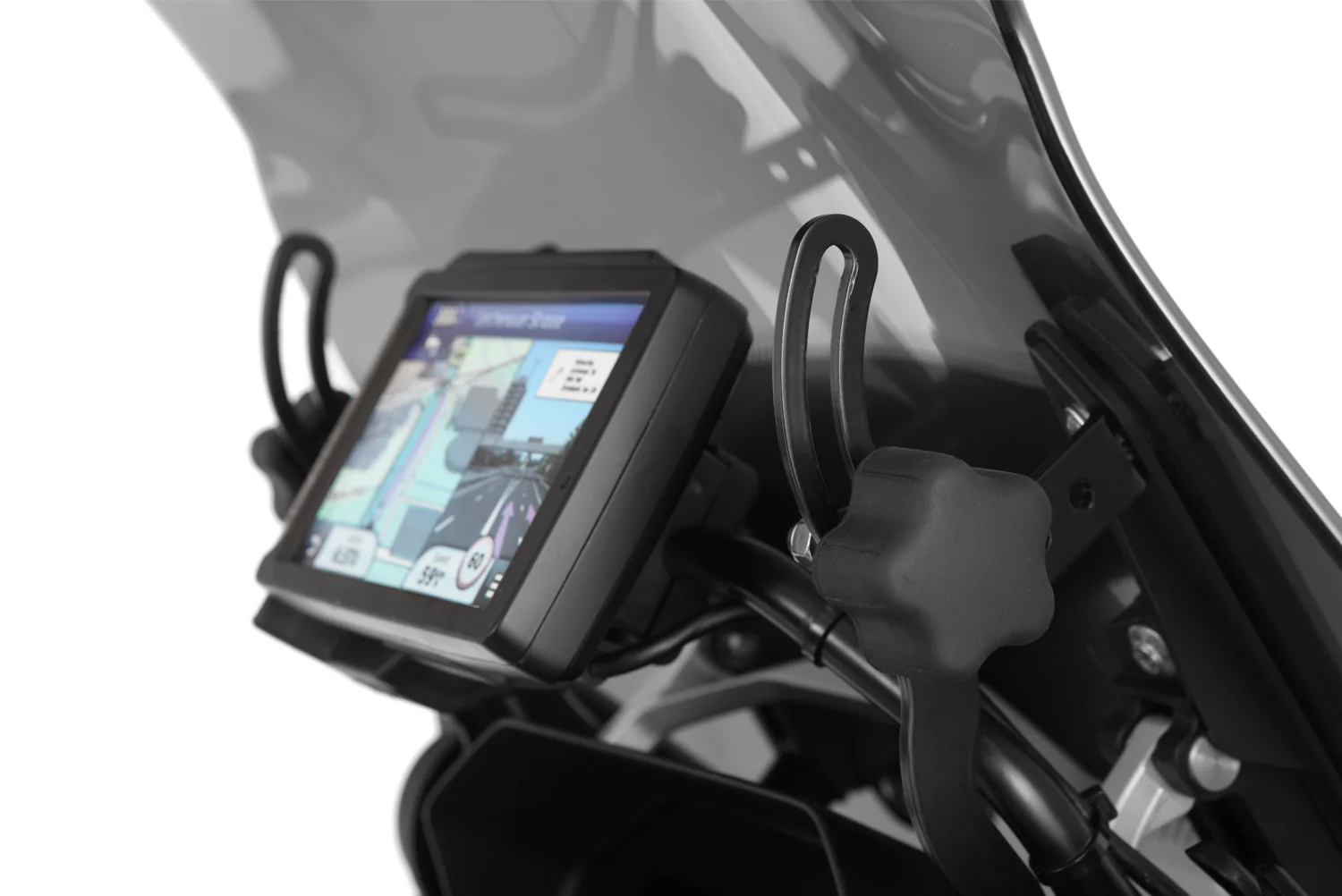 Wunderlich Windshield Reinforcement Orig Or Accessory Left and Right | Black - Image 2