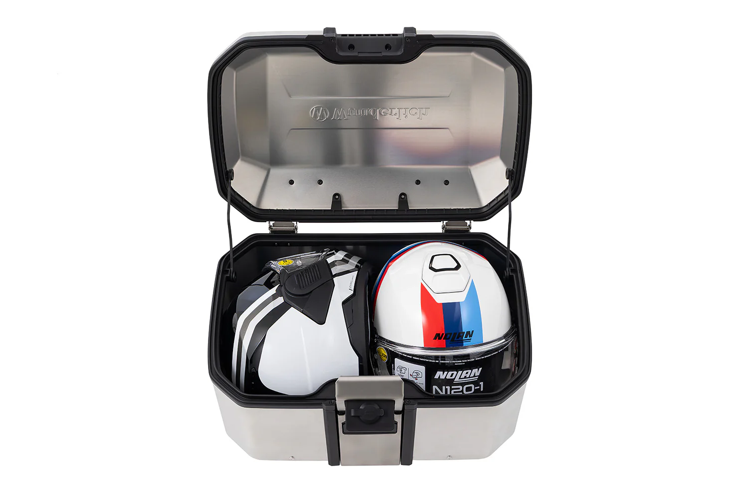 Wunderlich X-Case X55 Top Case with Standard Lock | Silver | BMW R 1300 GS - Image 4