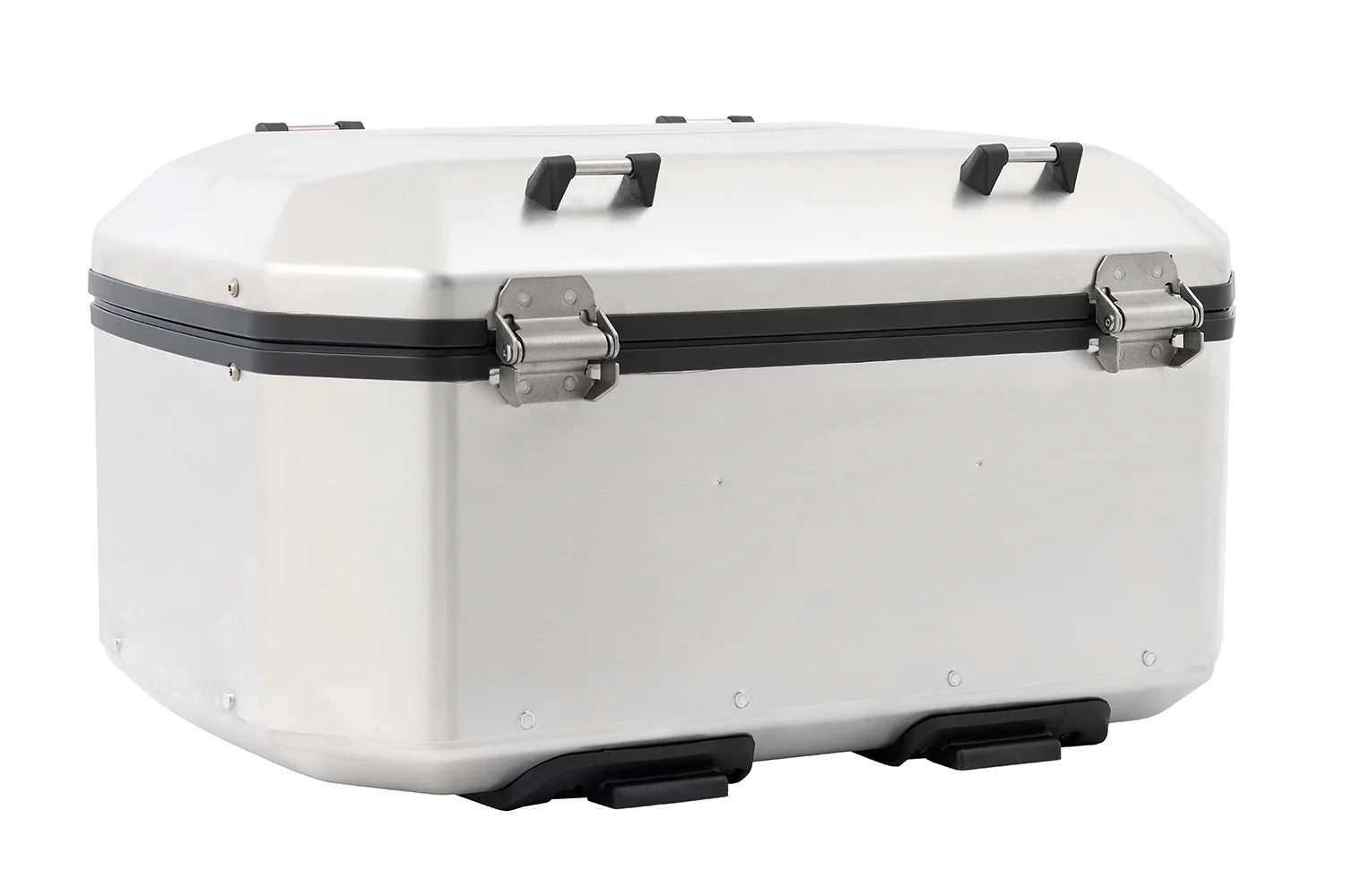 Wunderlich X-Case X55 Top Case with Standard Lock | Silver | BMW R 1300 GS - Image 5