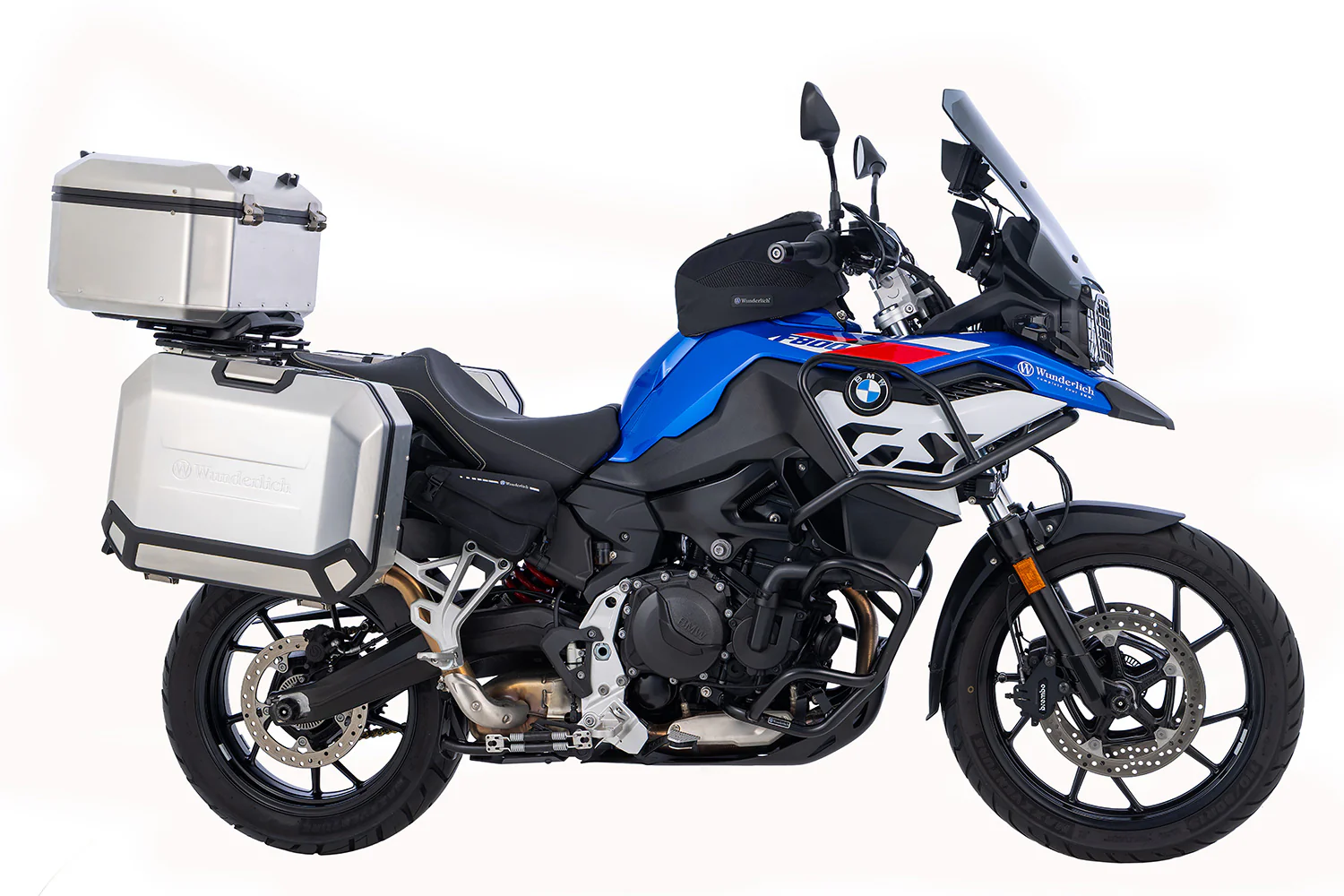 Wunderlich X-Case X55 Top Case with Standard Lock | Silver | BMW R 1300 GS - Image 7