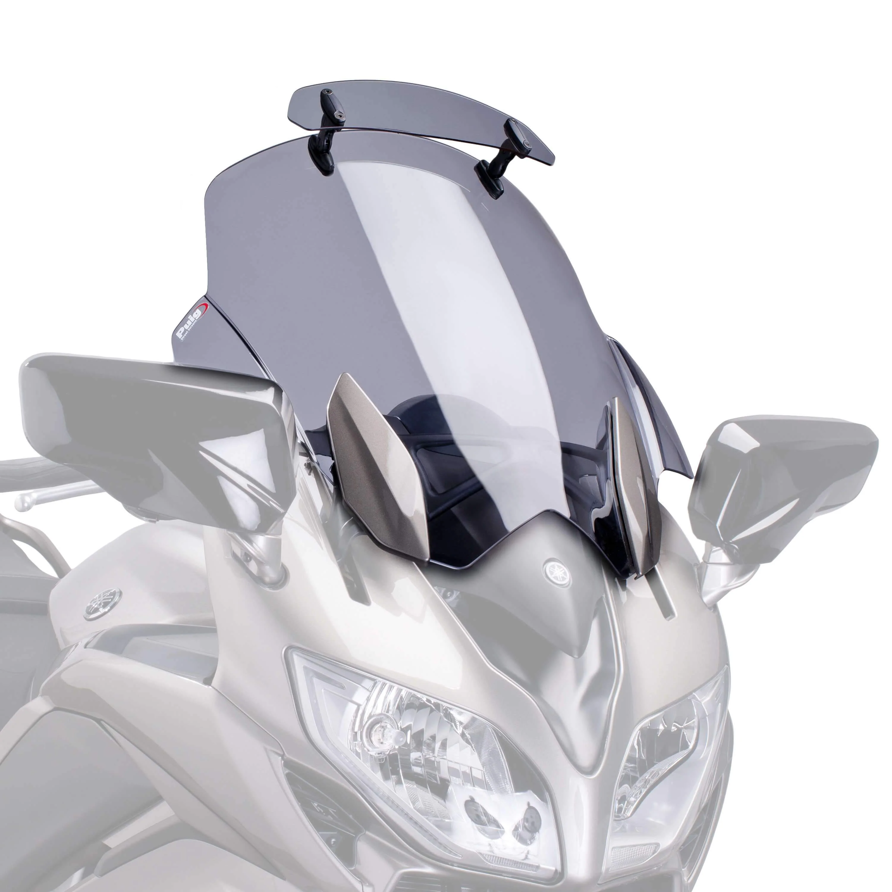 Puig Touring Screen with Visor | Light Smoke | Yamaha FJR 1300 2013>2020