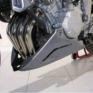 Ermax Belly Pan | Metallic Grey (Aluminium Silver) | Yamaha FZ6 S2 2007>2008 - Image 2