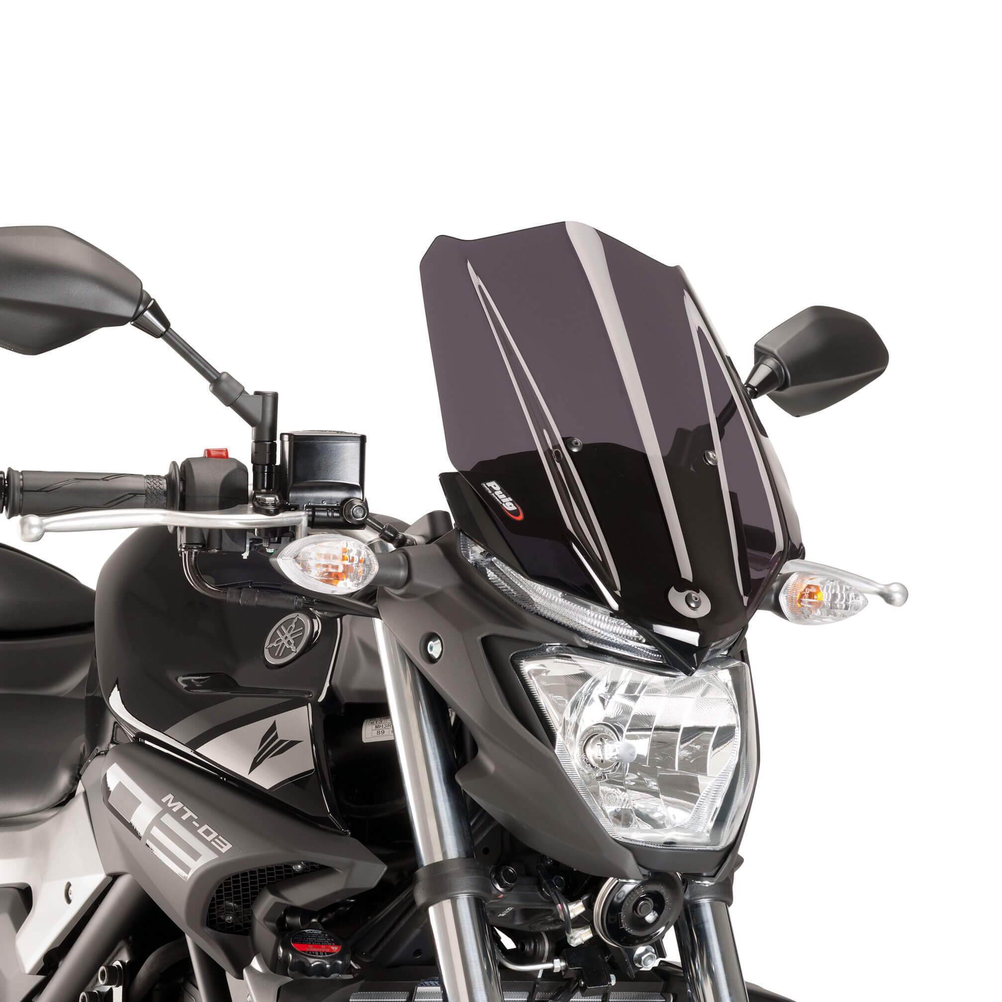 Puig Touring Screen | Dark Smoke | Yamaha MT-03 2016>2019 - Image 2