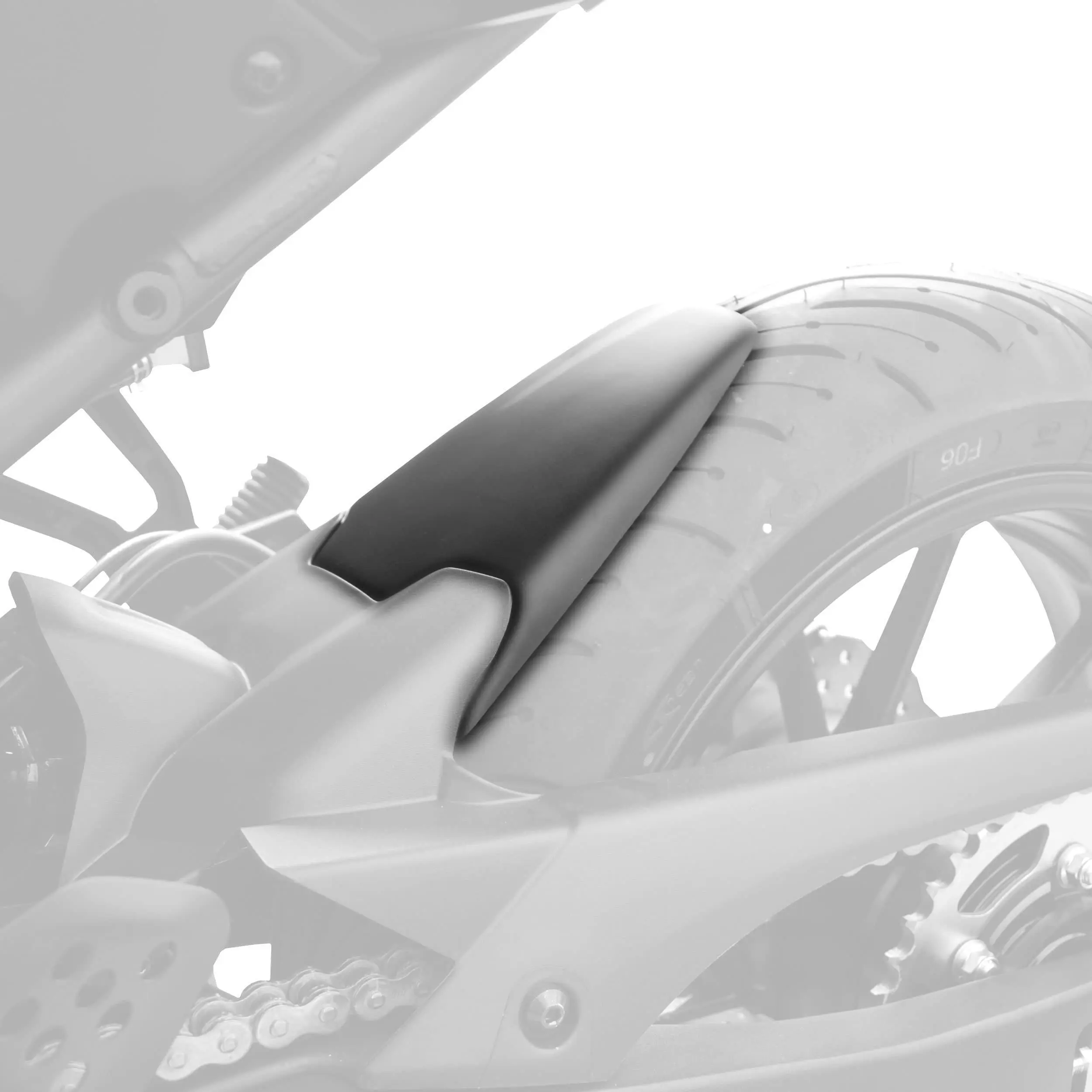 Pyramid Hugger Extension | Carbon | Yamaha MT-07 2013>2017 - Image 3