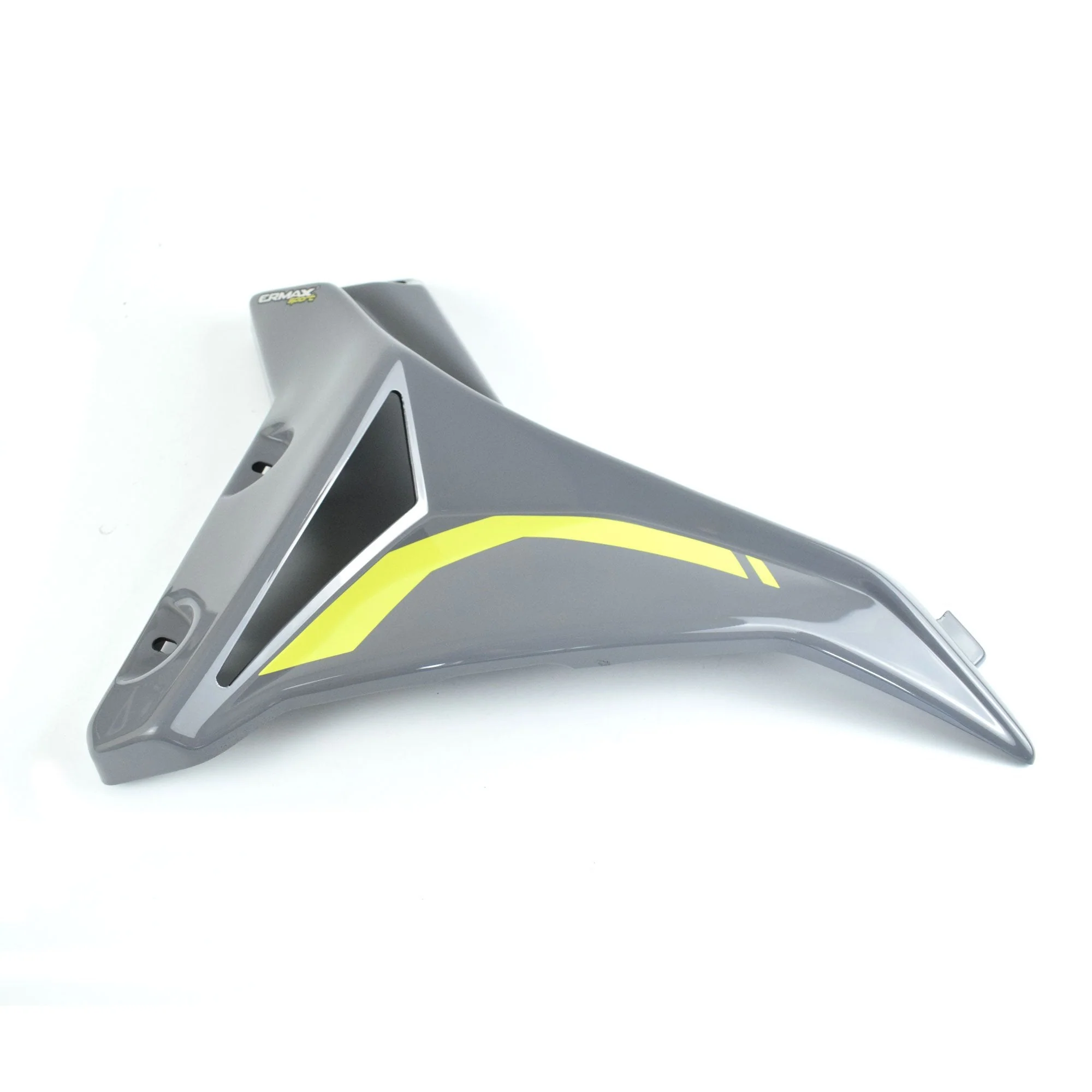 Ermax Radiator Cheeks | Night Fluo (Nimbus Grey/Yellow Fluo) | Yamaha MT-07 2016>2017 - Image 3