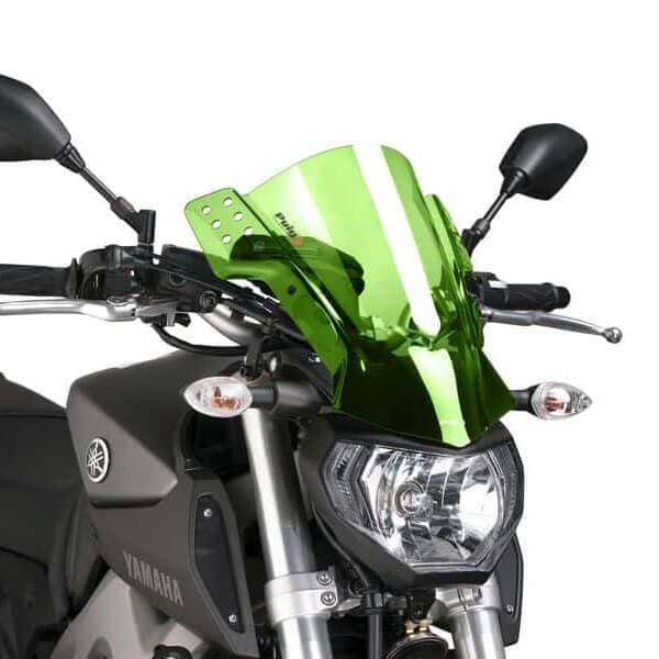 Puig Rafale Screen | Green | Yamaha MT-07 2014>2016