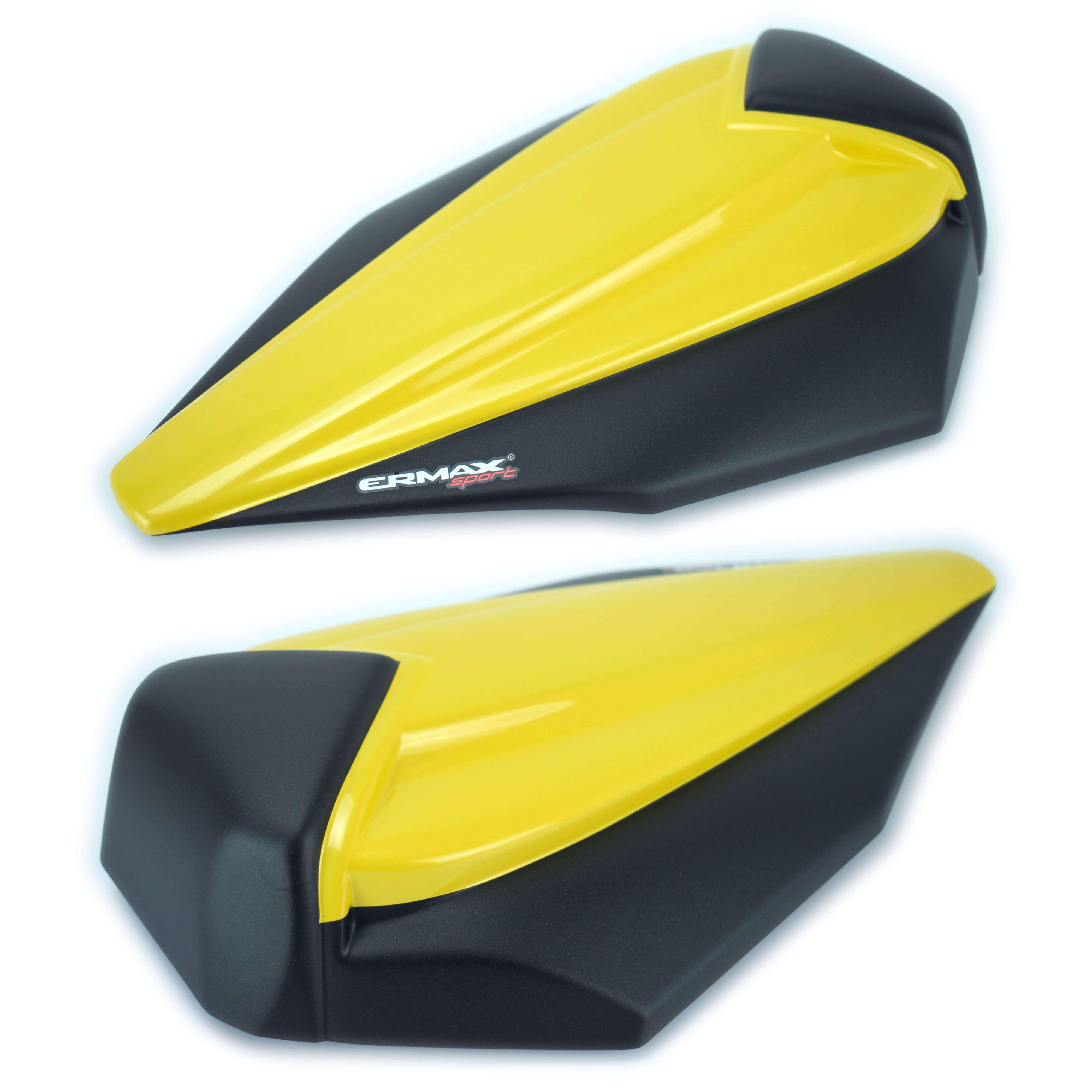 Ermax Seat Cowl | Metallic Yellow/Matte Black (Extreme Yellow) | Yamaha MT-07 2015>2015