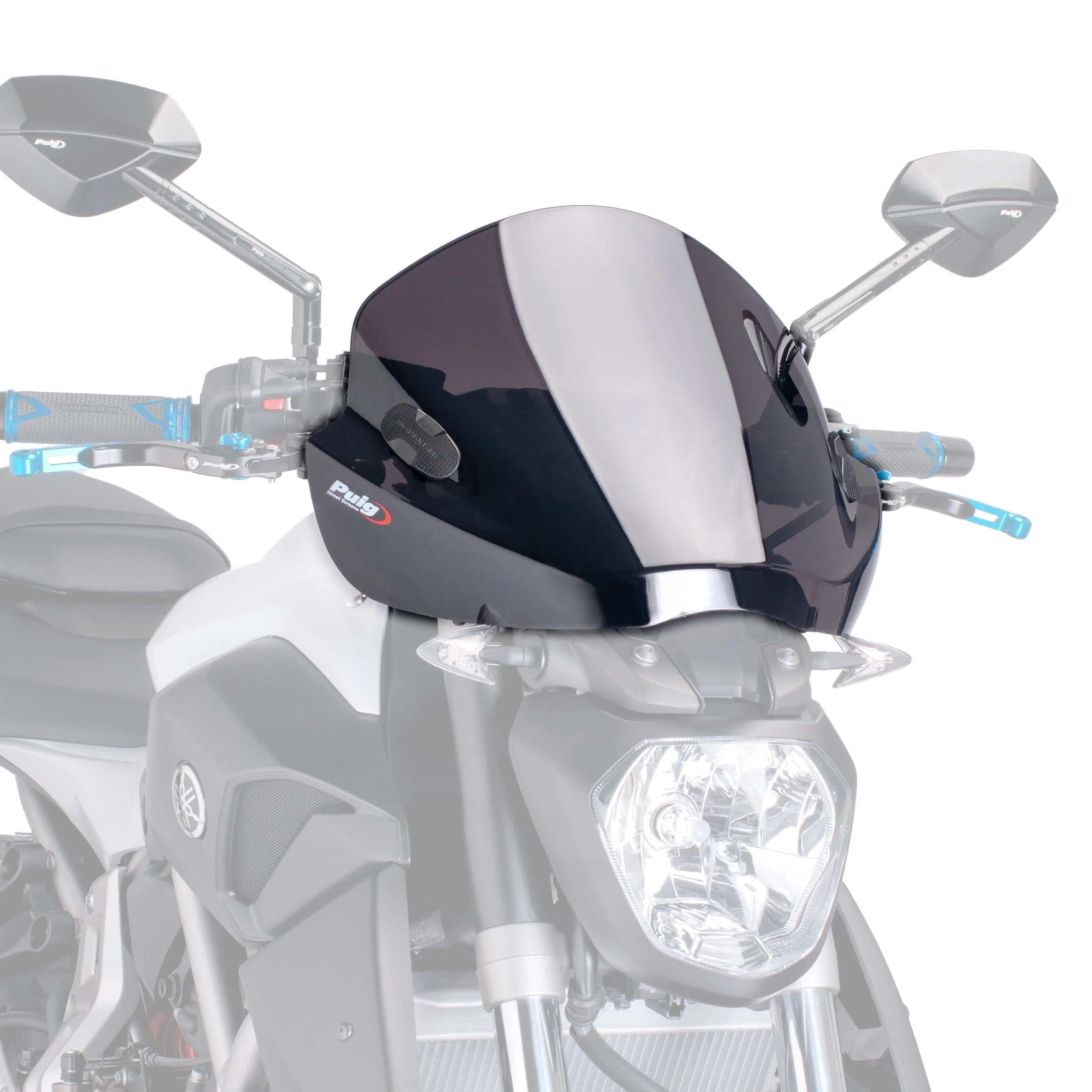Puig Stream Screen | Dark Smoke | Yamaha MT-07 2014>Current
