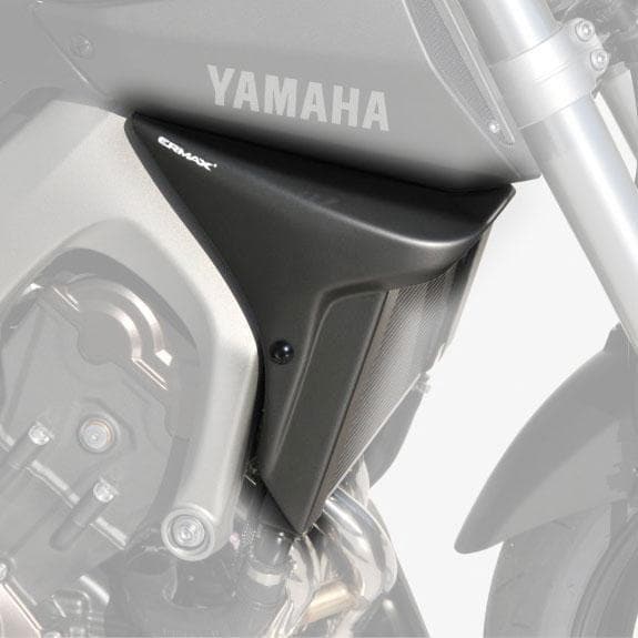 Ermax Radiator Cheeks | Matte Black | Yamaha MT-09 2014>2015