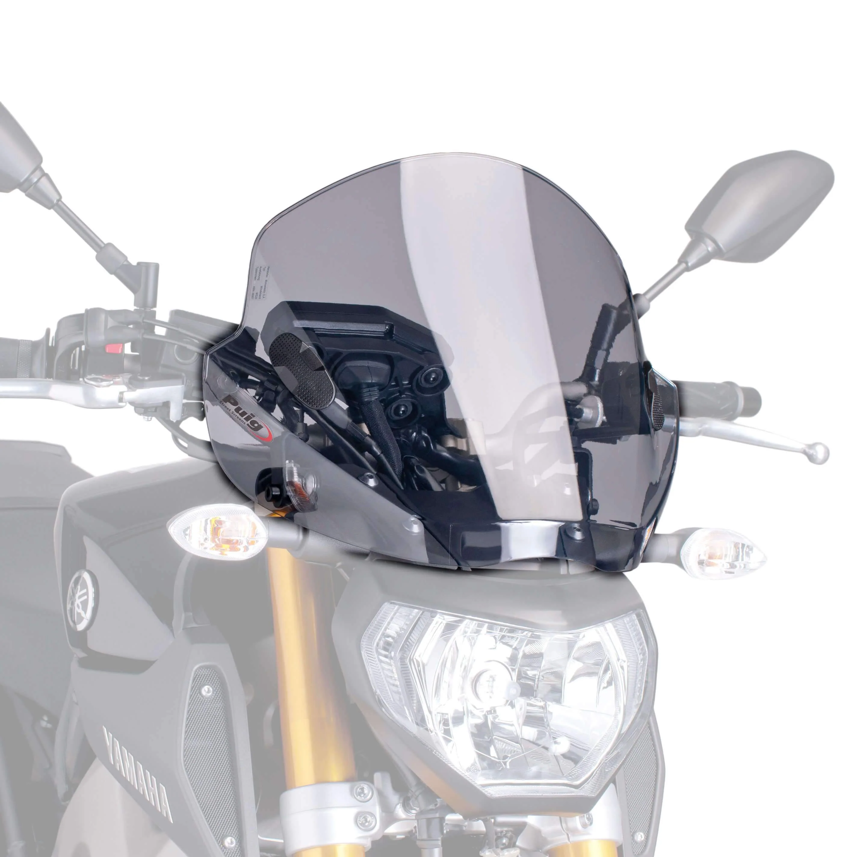 Puig Stream Screen | Light Smoke | Yamaha MT-09 2013>2016