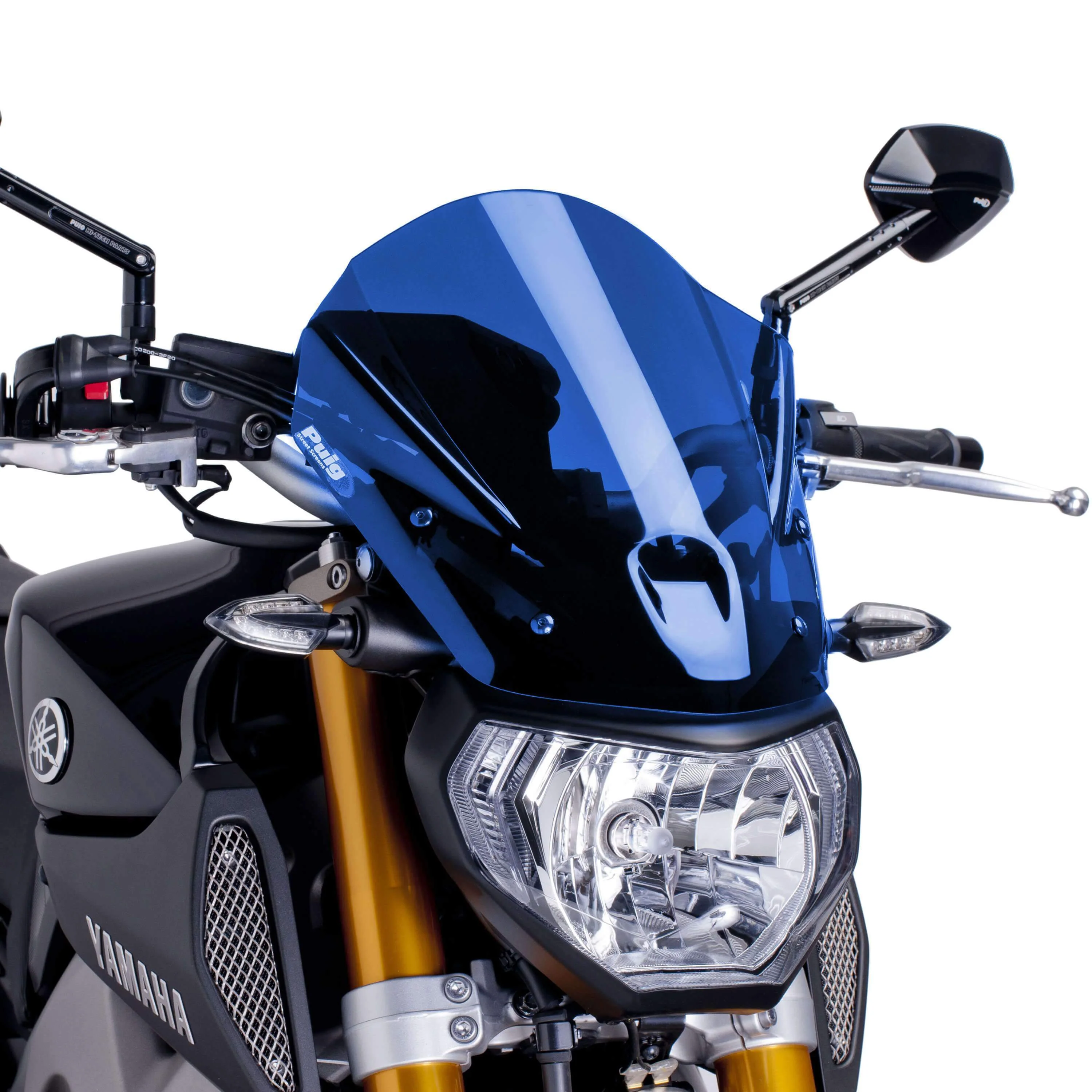 Puig Touring Screen | Blue | Yamaha MT-09 2013>2016