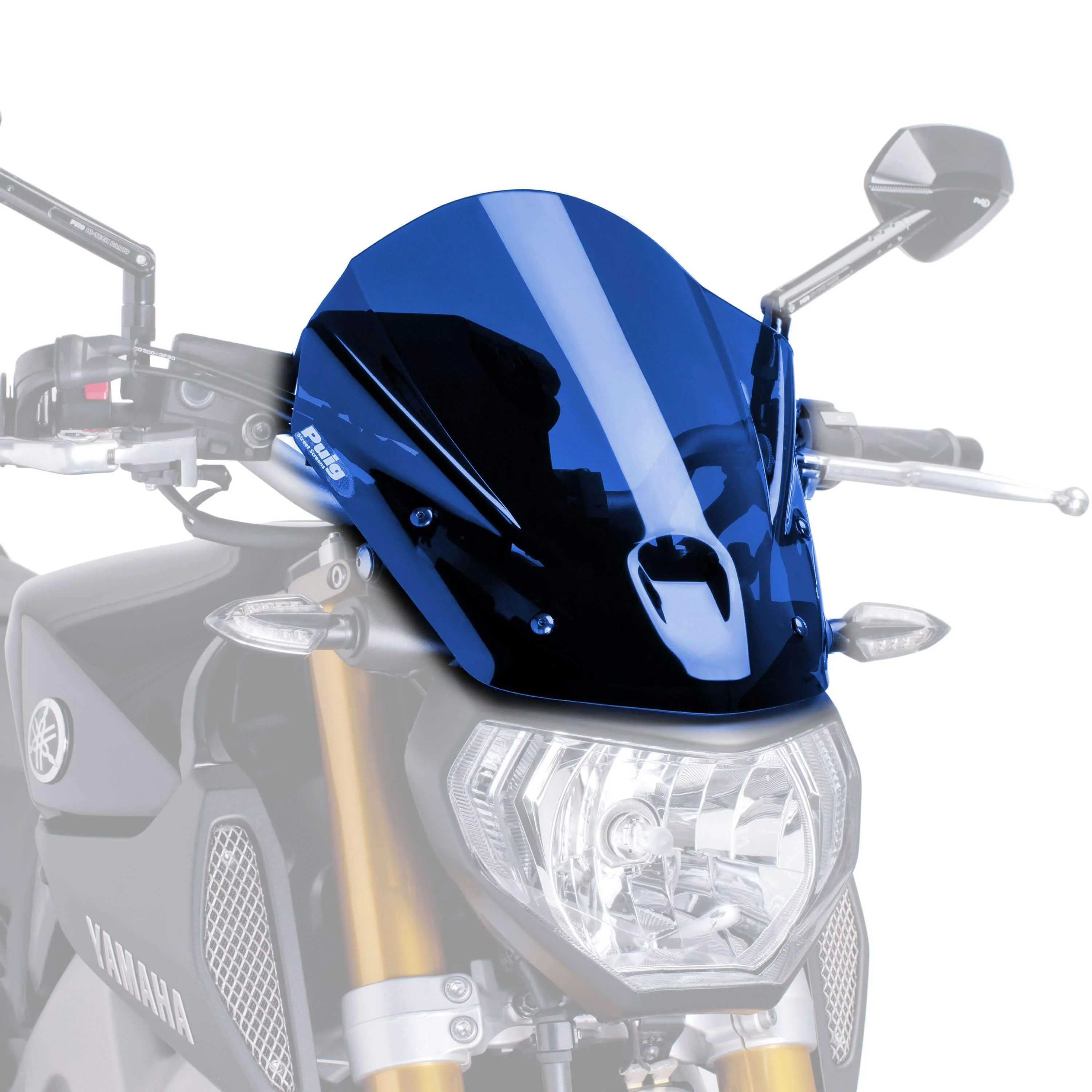 Puig Touring Screen | Blue | Yamaha MT-09 2013>2016 - Image 2