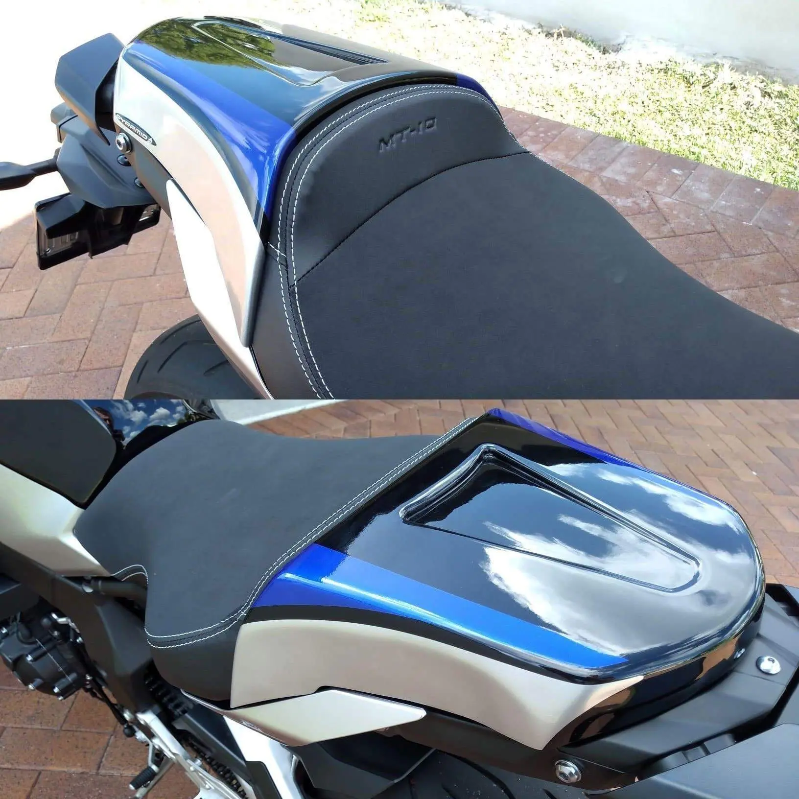 Pyramid Comfort Seat Cowl | SP Colours | Yamaha MT-10 SP 2017>Current - Image 2