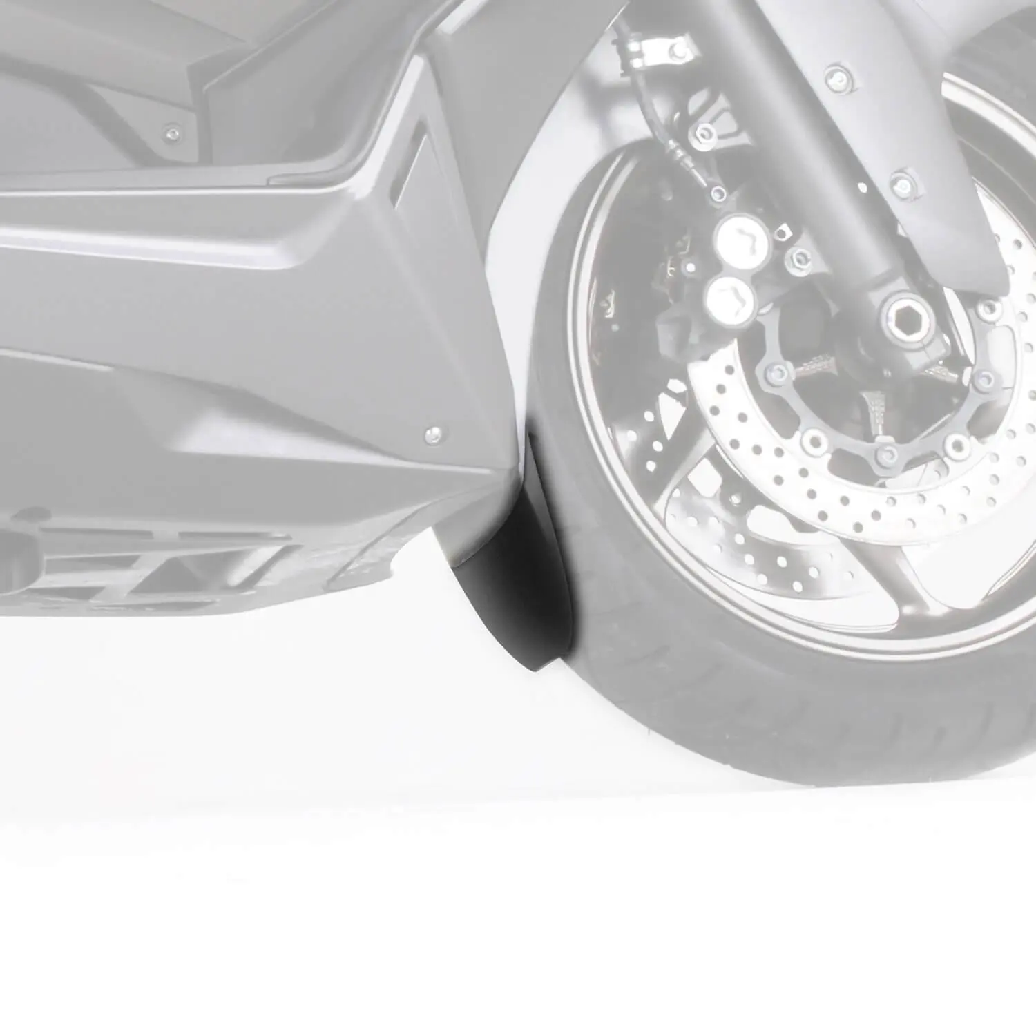 Pyramid Extenda Fenda | Matte Black | Yamaha TMAX 530 2012>Current - Image 3