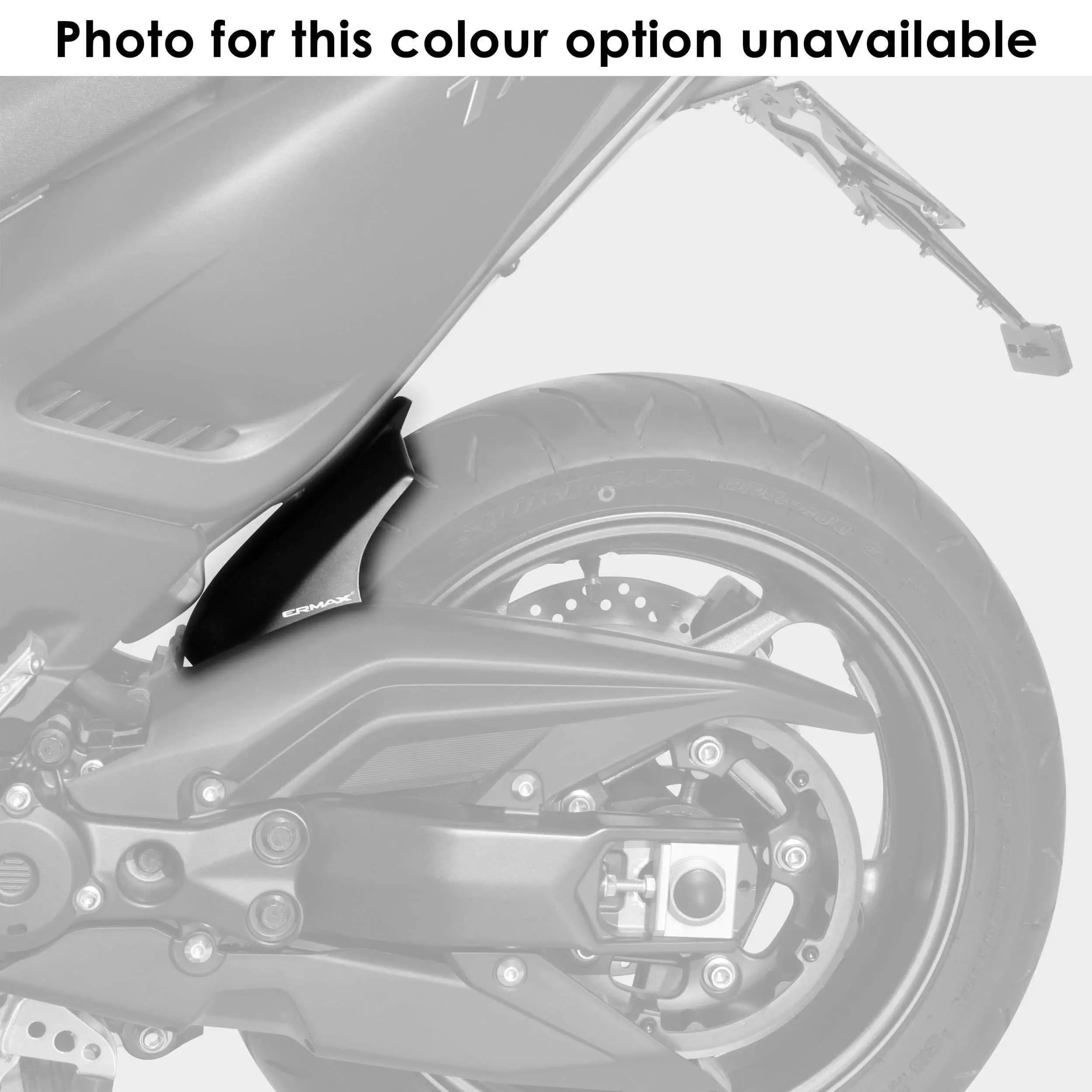 Ermax Hugger | Metallic Grey (Tech Graphite) | Yamaha TMAX 530 2012>2016