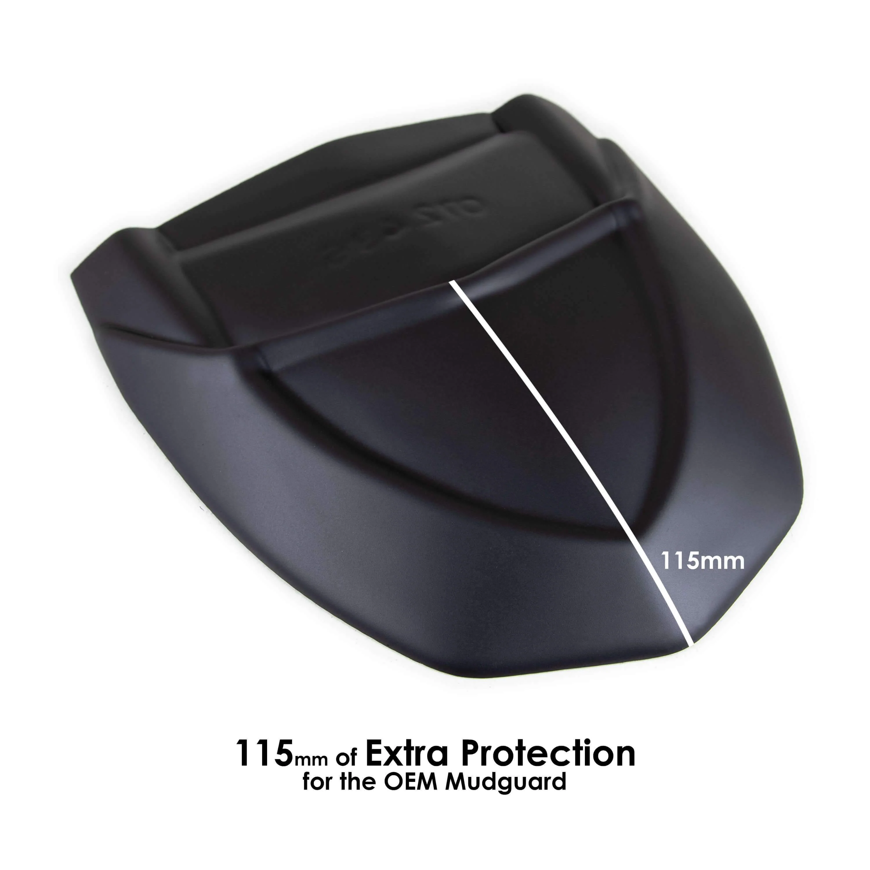 Pyramid Hugger Extension | Matte Black | Yamaha Tracer 900 2015>2017 - Image 4