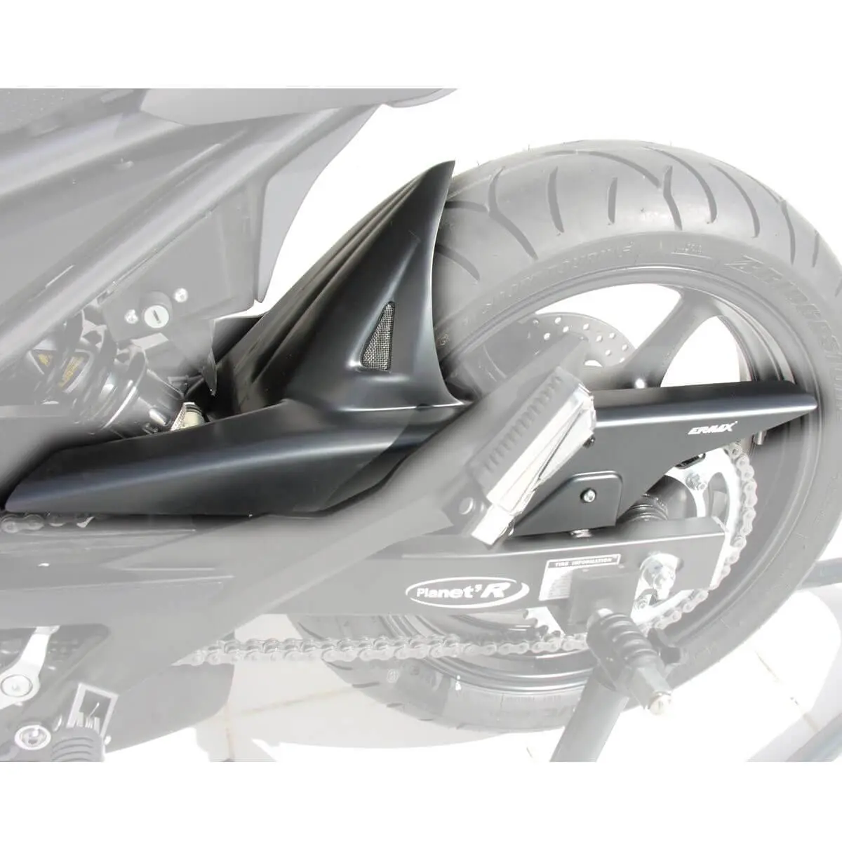 Ermax Hugger | Gloss Black (Diablo Black) | Yamaha XJ6 Diversion F 2010>2014