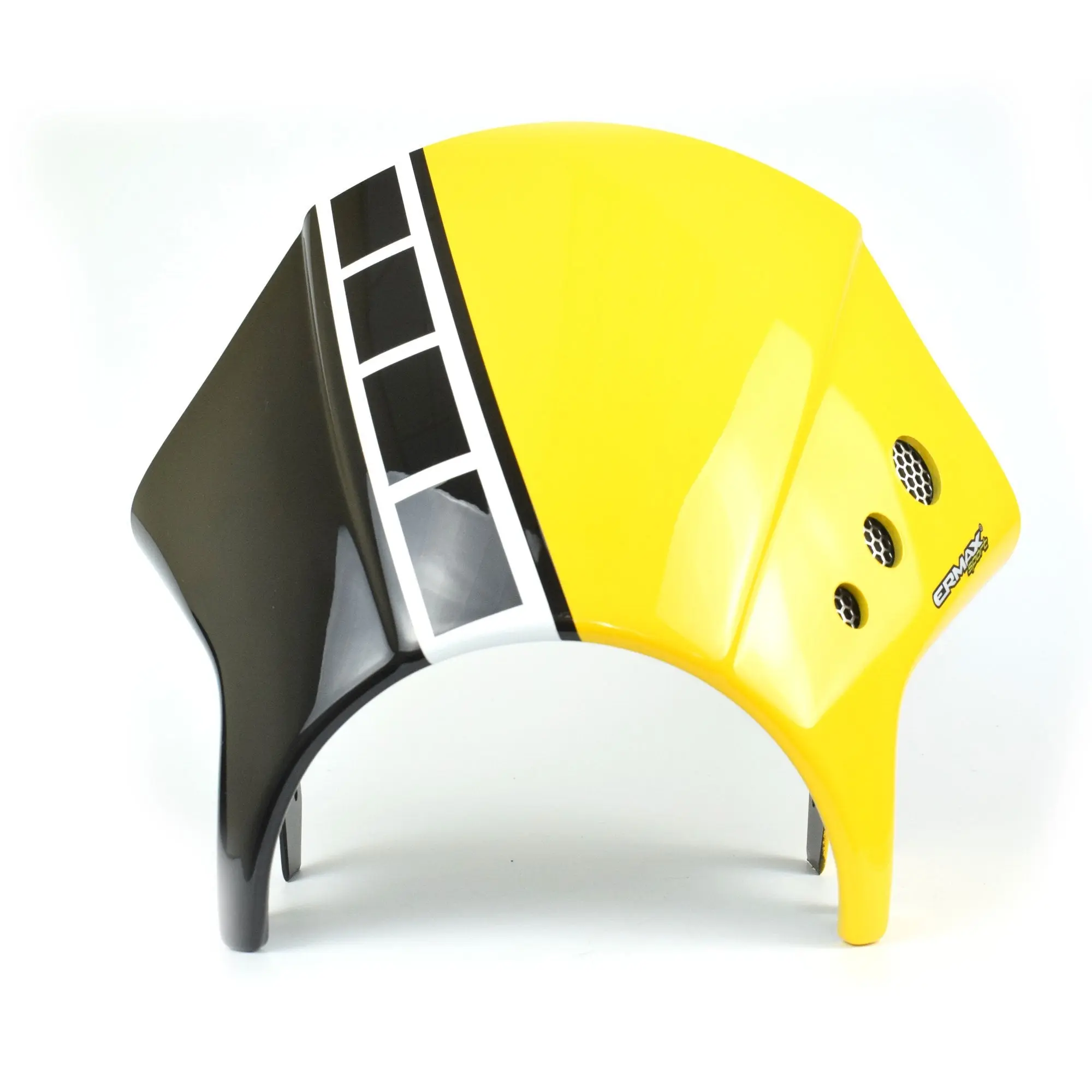 Ermax Nose Fairing | Yellow/Black/White (60th Anniversary Colours) | Yamaha XSR 700 2016>2017 - Image 3
