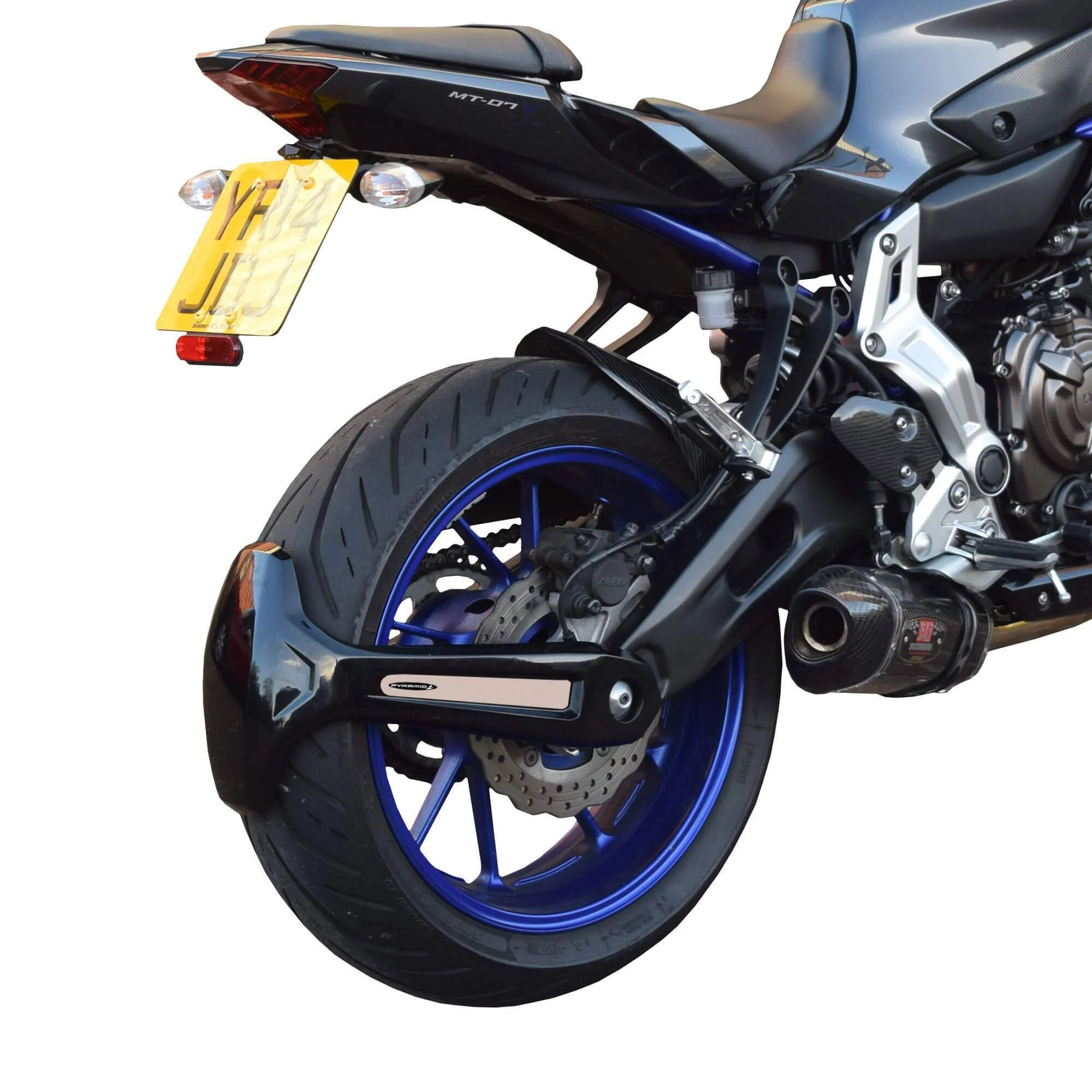 Pyramid Spray Guard | Matte Black | Yamaha XSR 700 2016>2018 - Image 3